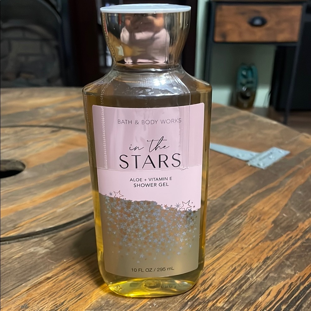 Bath & Body Works Gold Body Wash In The Stars